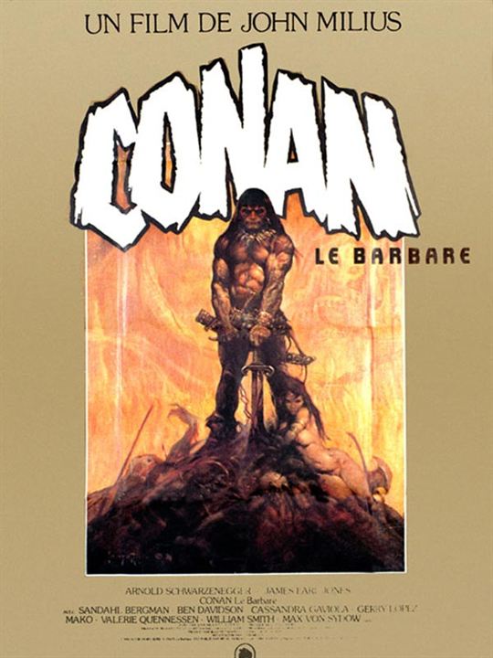 Conan, o Bárbaro : Poster John Milius