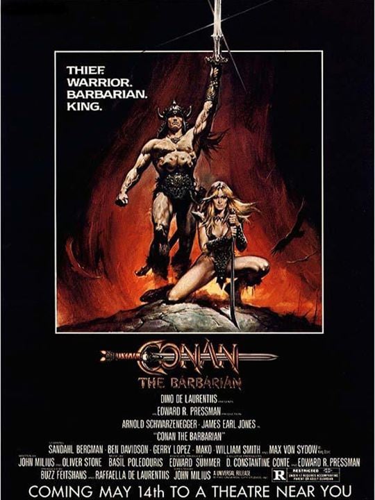Conan, o Bárbaro : Poster John Milius