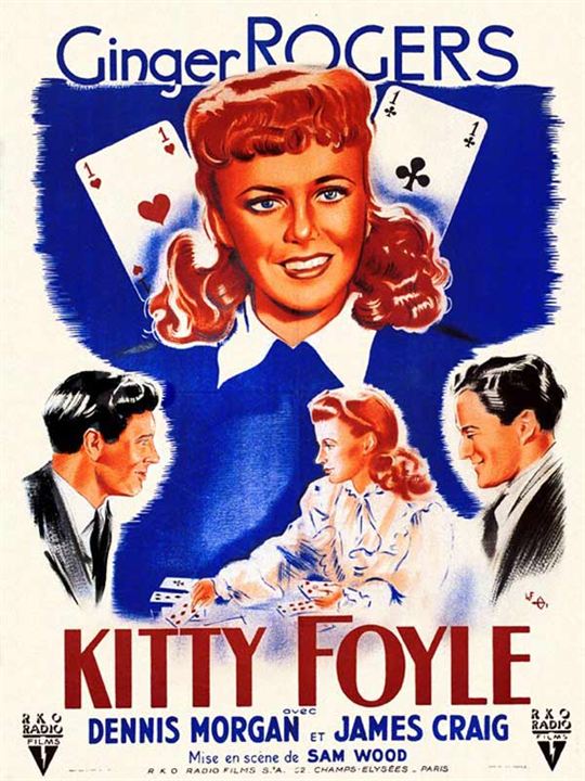 Kitty Foyle : Poster Ginger Rogers, Sam Wood