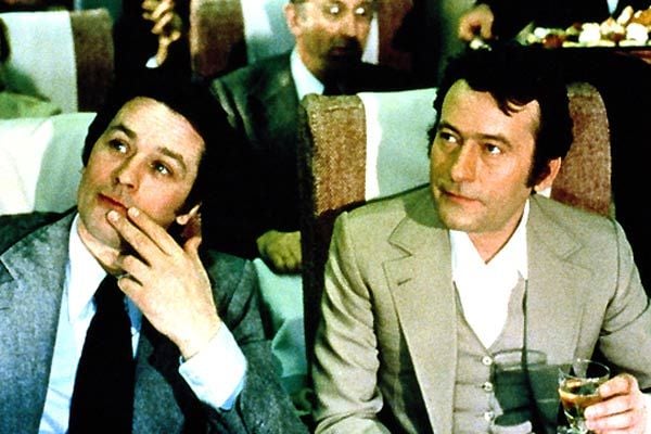 Fotos Alain Delon, Michel Duchaussoy, Edouard Molinaro