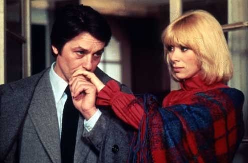 Fotos Edouard Molinaro, Alain Delon, Mireille Darc