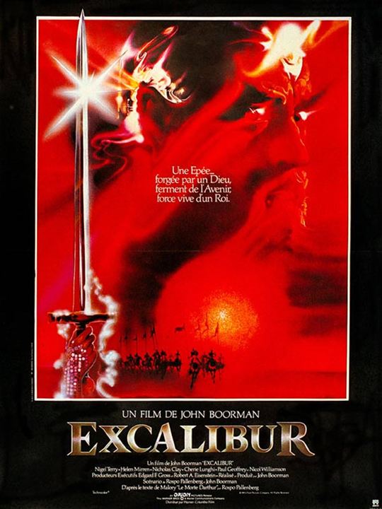 Excalibur : Poster