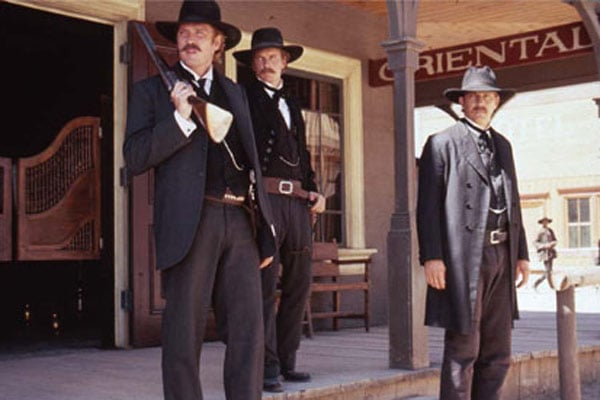 Wyatt Earp : Fotos Linden Ashby, Lawrence Kasdan, Kevin Costner, Michael Madsen