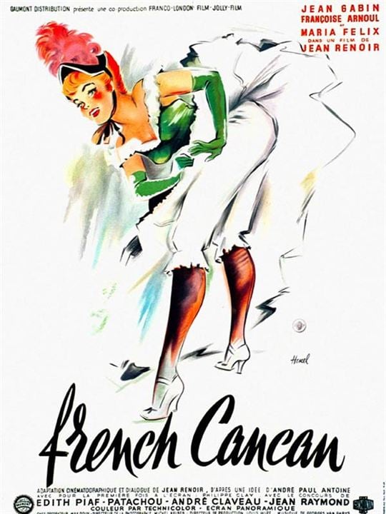 French Cancan : Poster