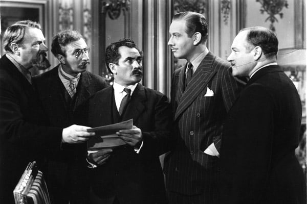 Ninotchka : Fotos Melvyn Douglas, Felix Bressart, Alexander Granach
