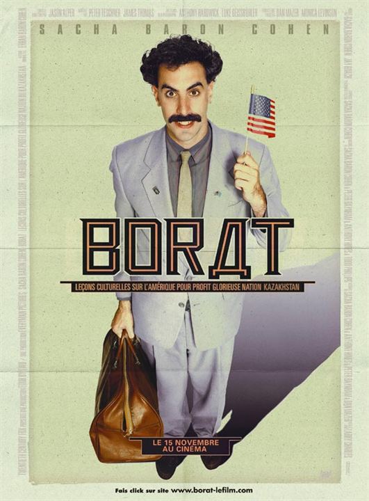 Borat - O Segundo Melhor Repórter do Glorioso País Cazaquistão Viaja à América : Poster Larry Charles