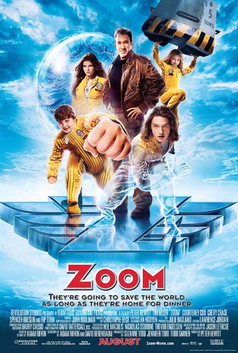 Zoom: Academia de Super-Heróis : Poster Tim Allen, Peter Hewitt, Spencer Breslin