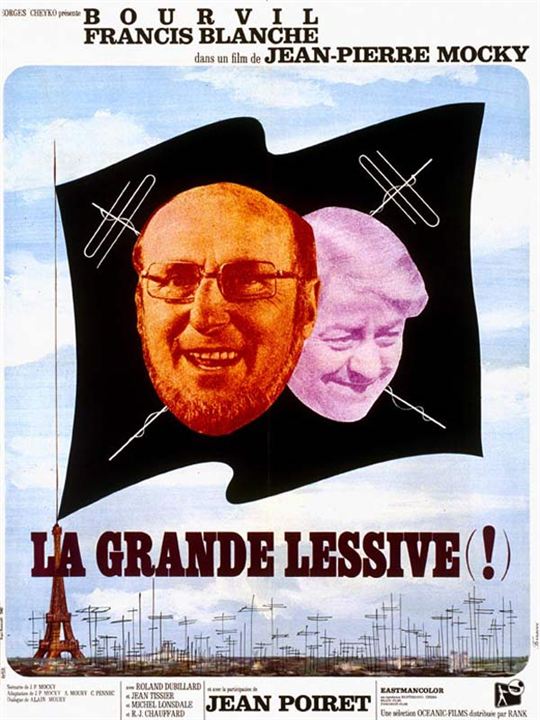 Poster Jean-Pierre Mocky, Francis Blanche, Bourvil