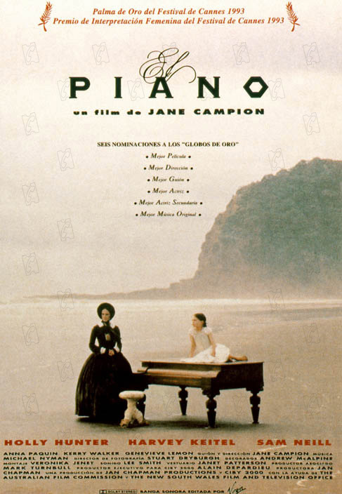 O Piano : Fotos Jane Campion