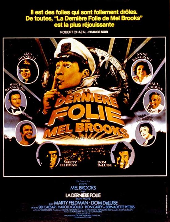 A Última Loucura de Mel Brooks : Poster Anne Bancroft, Paul Newman, Mel Brooks, Marty Feldman, Dom DeLuise, Liza Minnelli