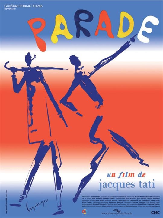 Parade : Poster Jacques Tati