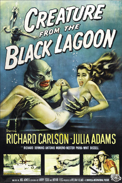 O Monstro da Lagoa Negra : Poster