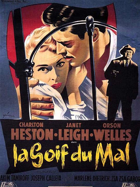A Marca da Maldade : Poster Orson Welles