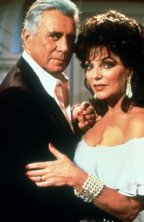 Fotos Joan Collins, John Forsythe