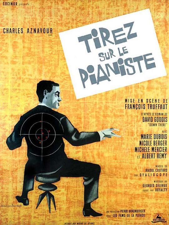 Atirem no Pianista : Poster