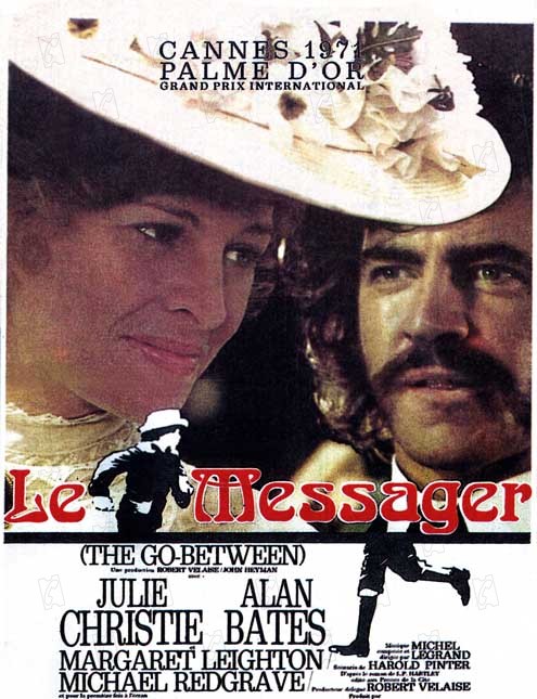 O Mensageiro : Poster Alan Bates, Julie Christie, Joseph Losey