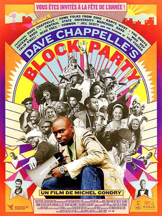Dave Chapelle's Block Party : Poster Dave Chappelle, Michel Gondry