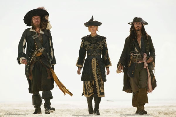 Piratas do Caribe - No Fim do Mundo : Fotos Johnny Depp, Geoffrey Rush, Keira Knightley