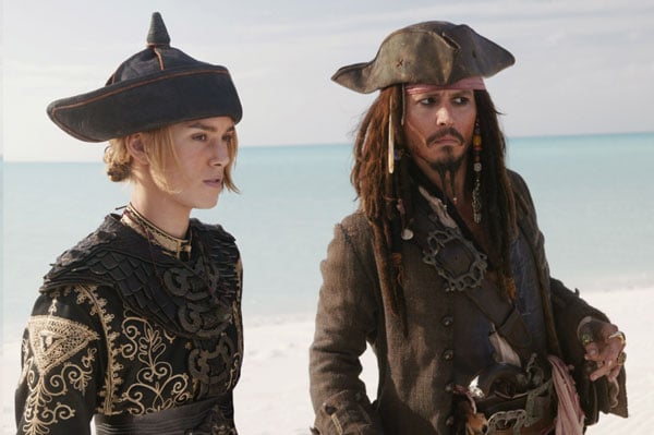 Piratas do Caribe - No Fim do Mundo : Fotos Keira Knightley, Johnny Depp
