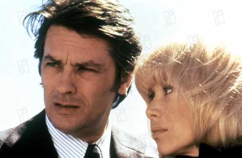 Fotos Georges Lautner, Alain Delon, Mireille Darc