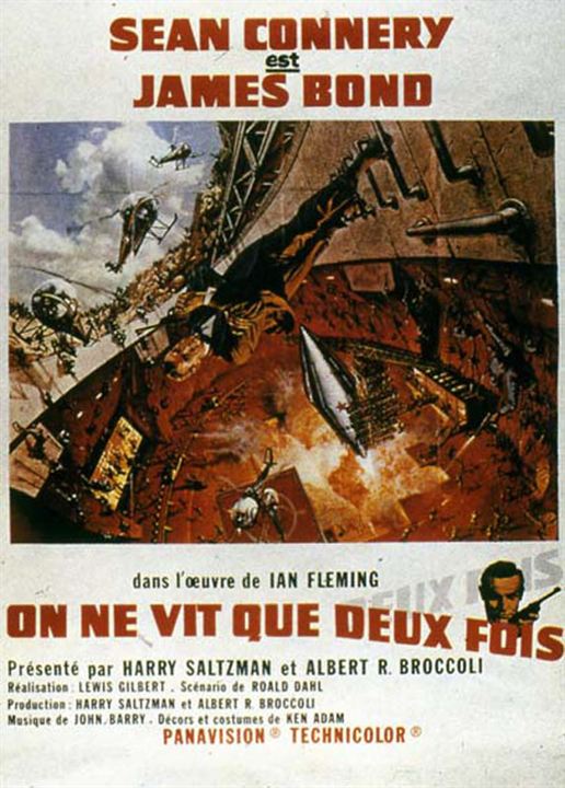 Com 007 Só Se Vive 2 Vezes : Poster Lewis Gilbert