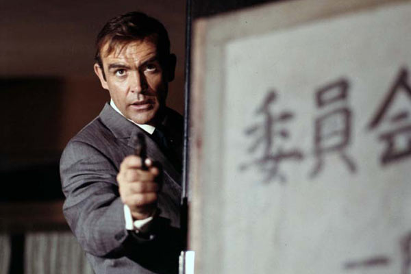 Com 007 Só Se Vive 2 Vezes : Fotos Lewis Gilbert, Sean Connery