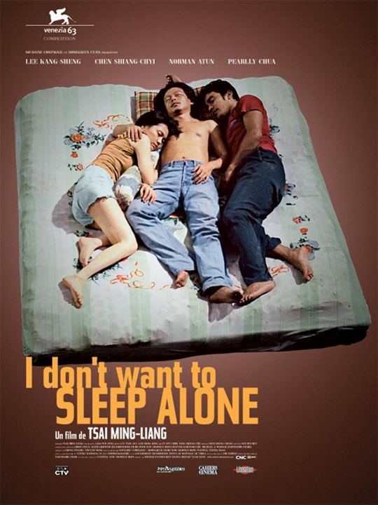 I Don't Want to Sleep Alone : Poster Tsai Ming-liang