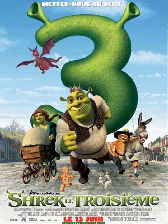 Shrek Terceiro : Poster Raman Hui