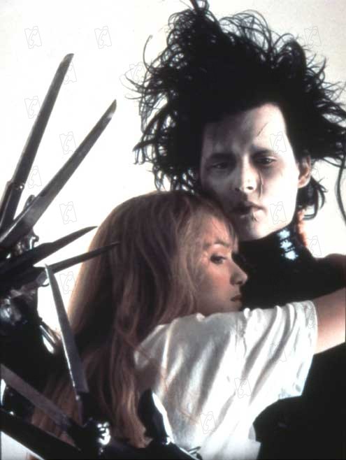 Edward Mãos de Tesoura : Fotos Johnny Depp, Winona Ryder, Tim Burton