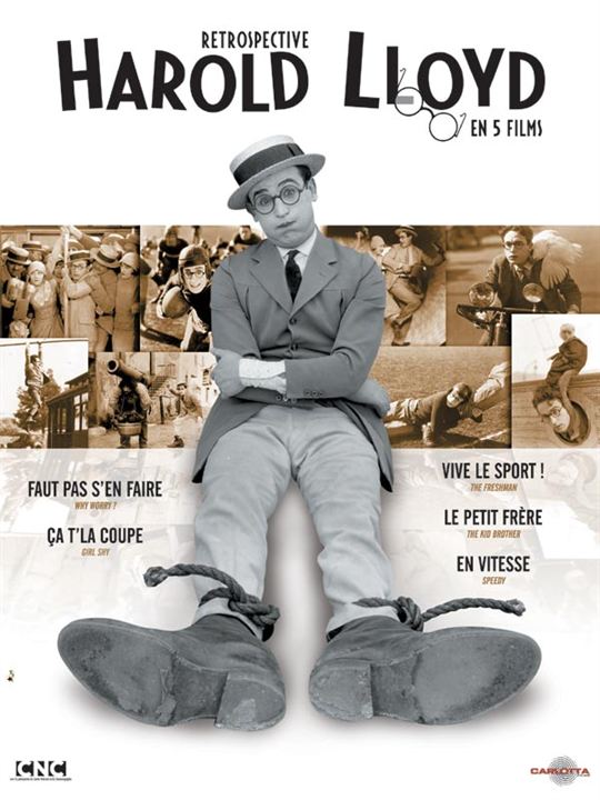 O Calouro : Poster Harold Lloyd, Sam Taylor