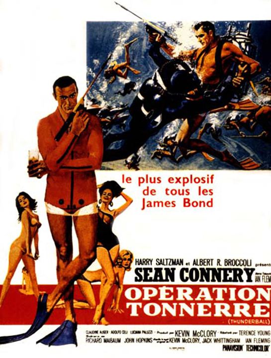 007 Contra a Chantagem Atômica : Poster