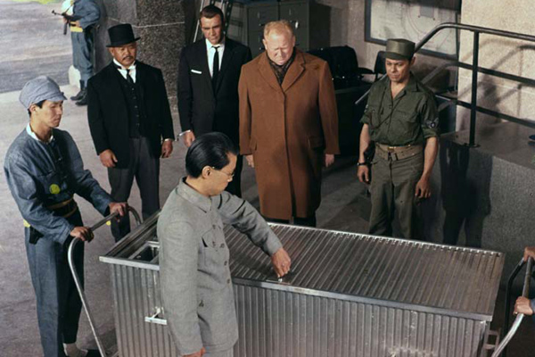 007 Contra Goldfinger : Fotos Burt Kwouk, Sean Connery, Gert Fröbe, Harold Sakata
