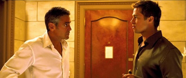 Treze Homens e um Novo Segredo : Fotos George Clooney, Brad Pitt