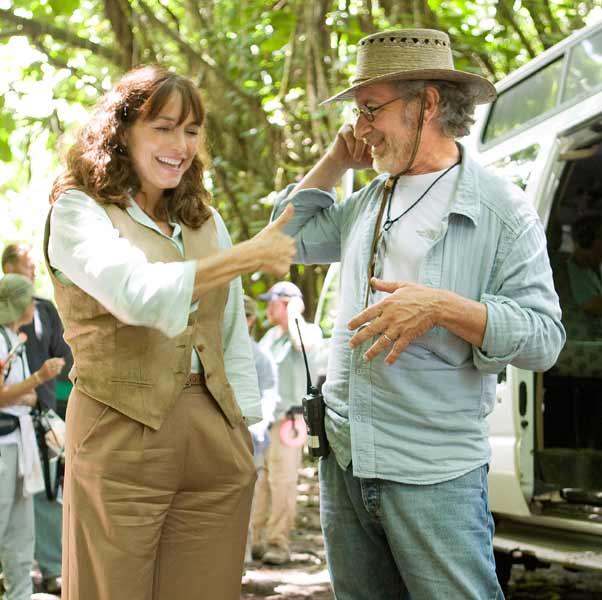 Indiana Jones e o Reino da Caveira de Cristal : Fotos Steven Spielberg, Karen Allen