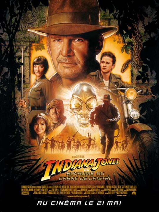 Indiana Jones e o Reino da Caveira de Cristal : Poster