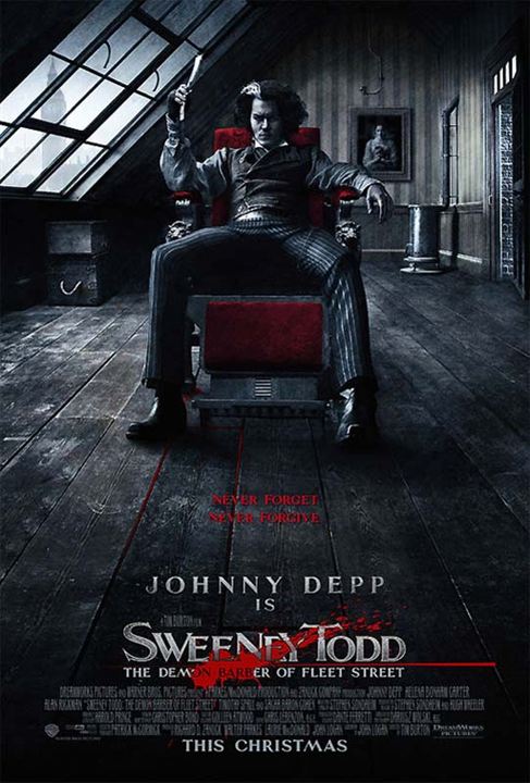 Sweeney Todd - O Barbeiro Demoníaco da Rua Fleet : Poster