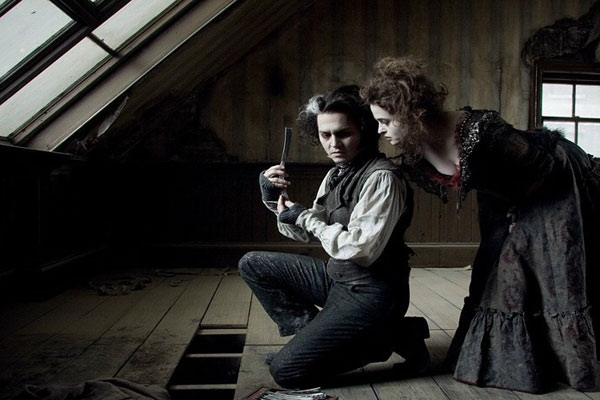 Sweeney Todd - O Barbeiro Demoníaco da Rua Fleet : Fotos Johnny Depp, Helena Bonham Carter