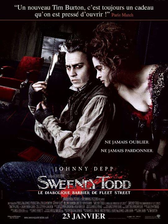 Sweeney Todd - O Barbeiro Demoníaco da Rua Fleet : Poster