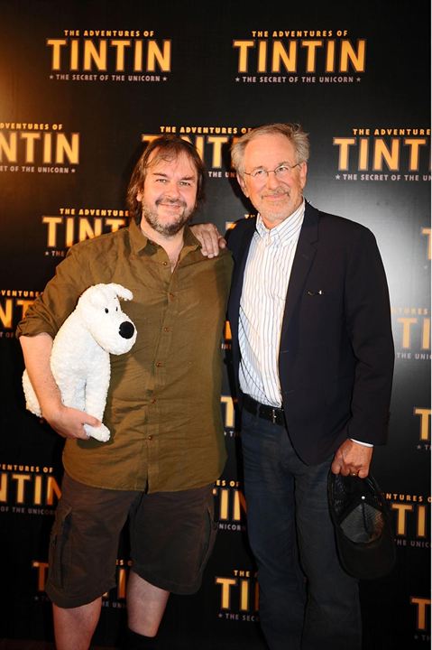 As Aventuras de Tintim : Revista Peter Jackson, Steven Spielberg