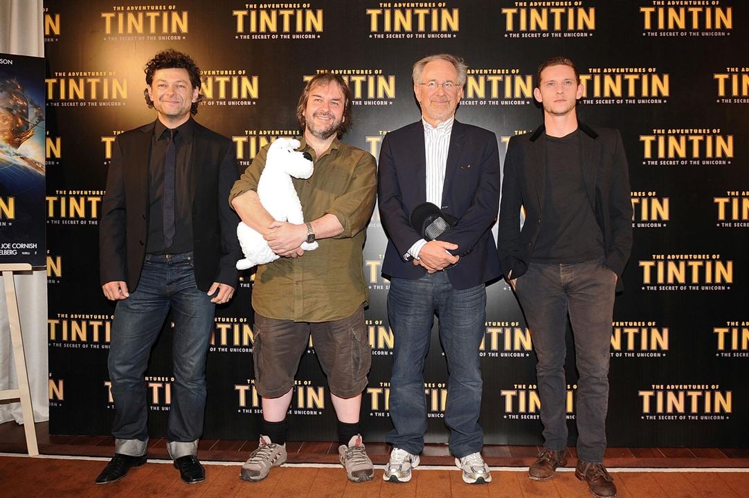 As Aventuras de Tintim : Revista Andy Serkis, Peter Jackson, Jamie Bell, Steven Spielberg