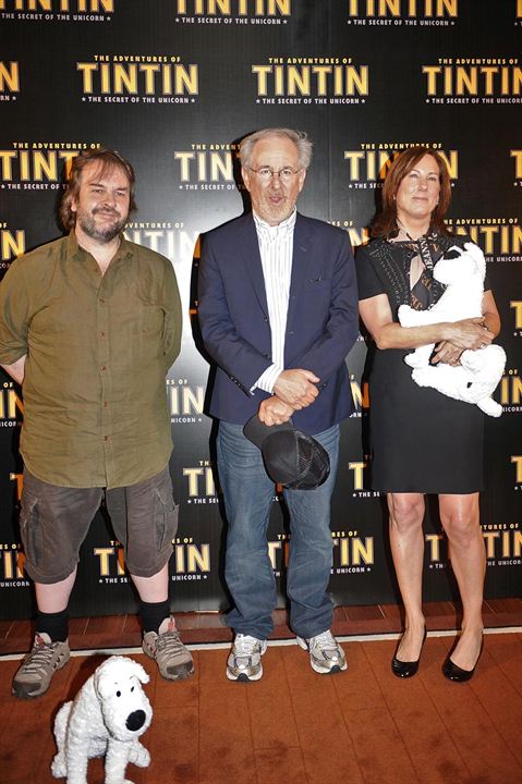 As Aventuras de Tintim : Revista Peter Jackson, Kathleen Kennedy, Steven Spielberg