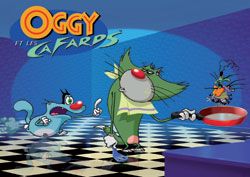 Oggy e as Baratas : Poster