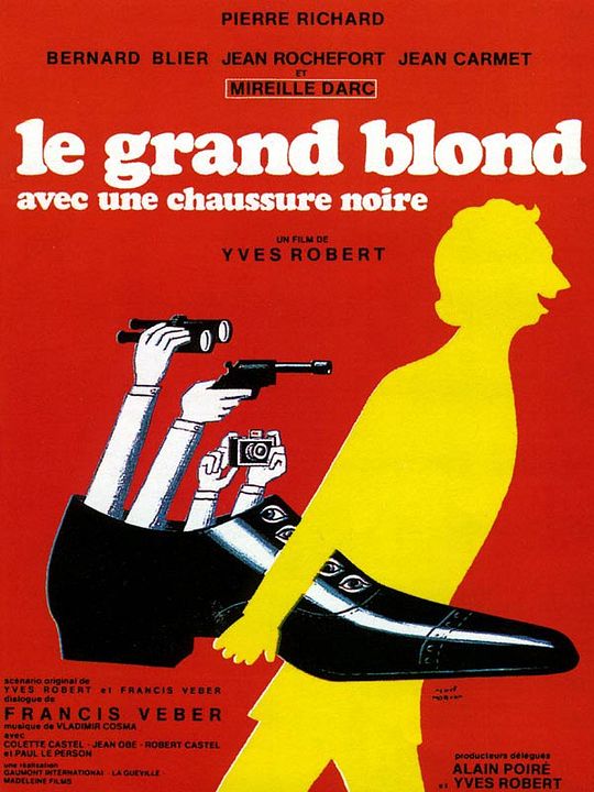 Le Grand Blond avec une chaussure noire : Poster