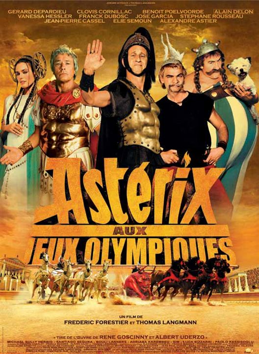 Asterix nos Jogos Olímpicos: Clovis Cornillac, Frédéric Forestier