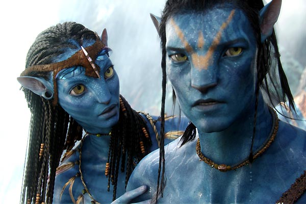 Avatar : Fotos Zoe Saldana, Sam Worthington