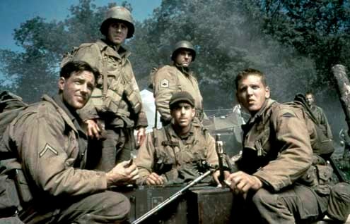O Resgate do Soldado Ryan : Fotos Steven Spielberg, Tom Sizemore, Edward Burns, Barry Pepper, Adam Goldberg, Giovanni Ribisi
