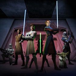 Star Wars: The Clone Wars (2008) : Poster