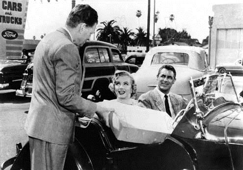 O Inventor da Mocidade : Fotos Cary Grant, Marilyn Monroe, Howard Hawks
