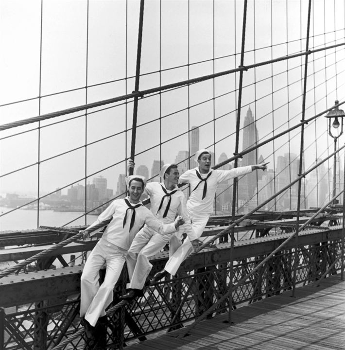 Um Dia em Nova York : Fotos Frank Sinatra, Jules Munshin, Gene Kelly