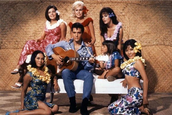 No Paraíso do Havaí : Fotos Elvis Presley, Michael D. Moore